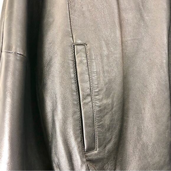 Mens Genuine Leather Jacket - Picture 4 of 16